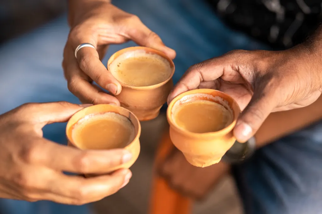 three cups of indian chai